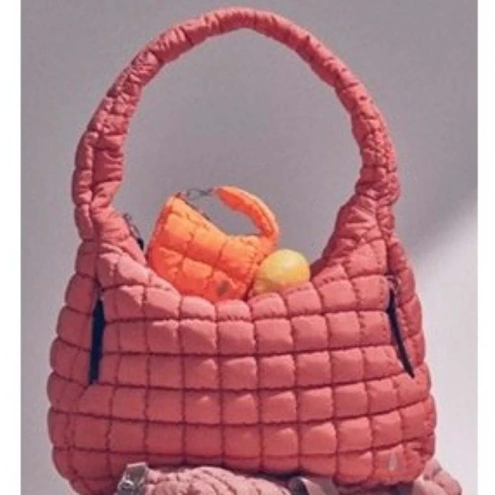 NWT-Free People Quilted Carryall Bag